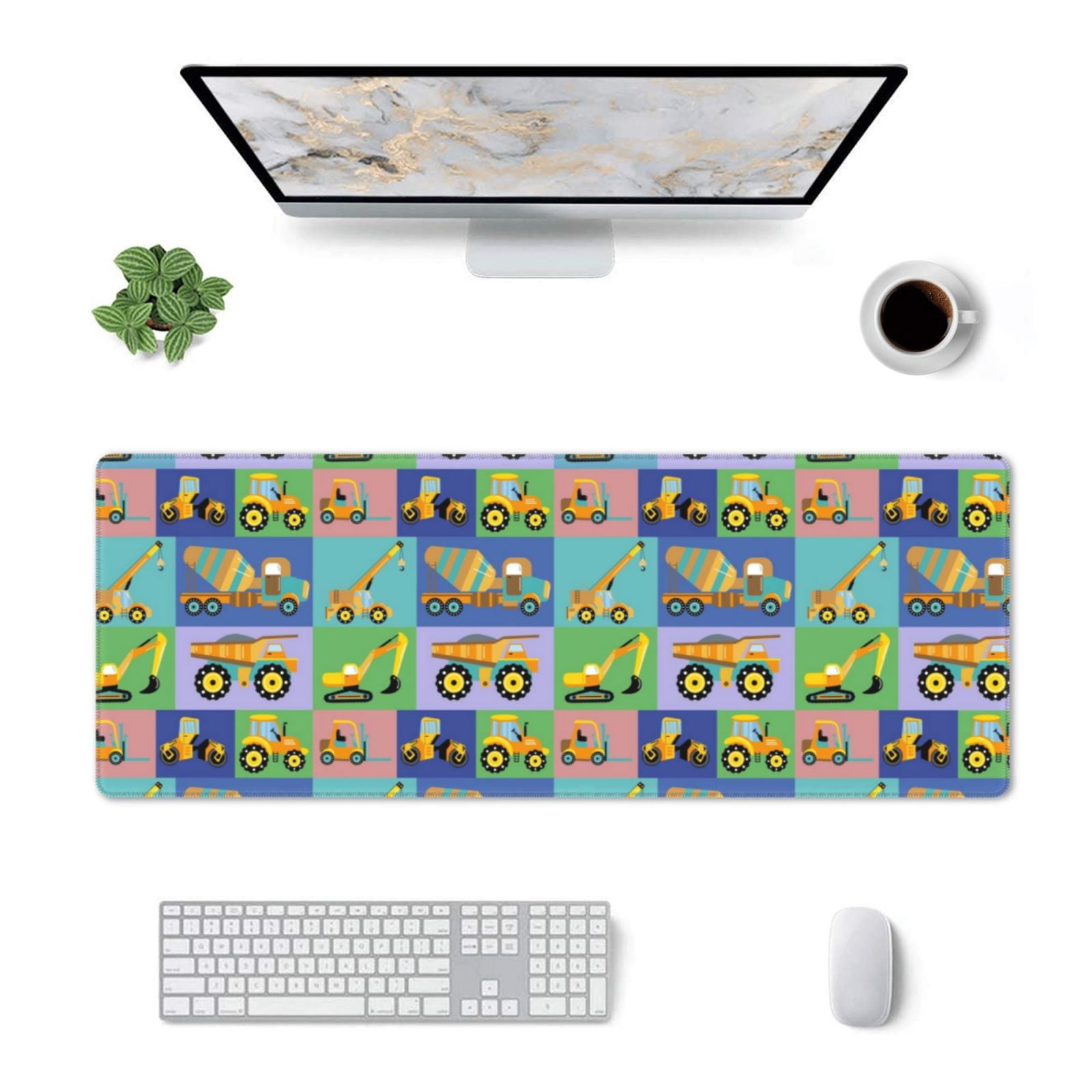 Rocae Construction Machinery for Gaming Mouse Pad, Mouse Pad Large ...