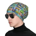 thumbnail image 1 of Rocae Construction Machinery for Beanies Hats for Men Women Warm Chunky Knit Hats Winter Adult Milk Silk Knitted Beanie, 1 of 7