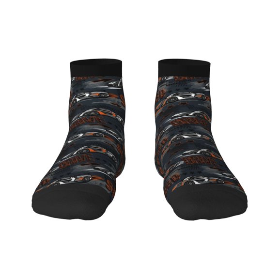 Rocae Cool Sports Car for Premium Adult Socks,Comfortable, Breathable, and Durable Socks, Perfect for Everyday Wear