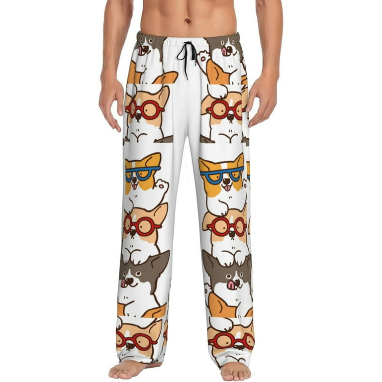Rocae Corgi Dog2 Mens Pajama Pants Pj Pants Mens Lounge Pants XX Large Walmart