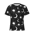 thumbnail image 1 of Rocae Crescent and Stars for Men's Moisture-Wicking Crew Tee - T-Shirt for Sports, Outdoor Activities, and Casual WearLarge, 1 of 9