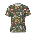 thumbnail image 1 of Rocae Cute Animal Forest for Men's Moisture-Wicking Crew Tee - T-Shirt for Sports, Outdoor Activities, and Casual WearXX-Large, 1 of 1
