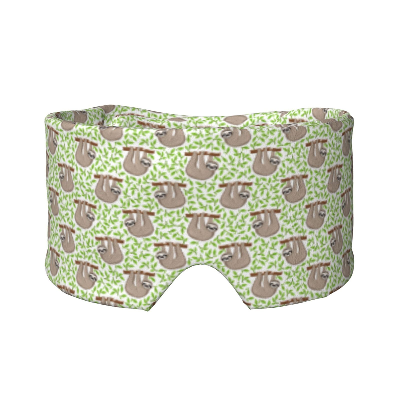 Rocae Cute Animal Sloth On A Branch for Sleep Mask for Sleeping, Soft ...