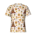 thumbnail image 1 of Rocae Cute Bee Honey Jar Hive Bear for Men's Moisture-Wicking Crew Tee - T-Shirt for Sports, Outdoor Activities, and Casual WearXX-Large, 1 of 1