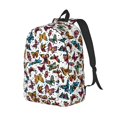 thumbnail image 1 of Rocae Cute Butterfly for Durable Canvas Backpack Leisure Large Bag Travel Rucksack Multi-function Backpack Medium, 1 of 8