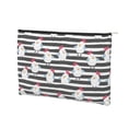 thumbnail image 1 of Rocae Cute Chicken for Cosmetic Bags for Women Paper Reusable Cosmetic Bag Travel Toiletry Organizer Capacity Multipurpose Zipper Pouch, 1 of 8