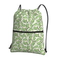 thumbnail image 1 of Rocae Cute Crocodile for Drawstring zipper Backpack Gym Backpack Bag for Men and Women, 1 of 6