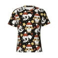 thumbnail image 1 of Rocae Cute Dog Panda for Men's Moisture-Wicking Crew Tee - T-Shirt for Sports, Outdoor Activities, and Casual Wear3X-Large, 1 of 9