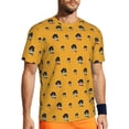 thumbnail image 1 of Rocae Cute Dog for Men's Mesh Quick-Dry Short Sleeve Workout T-Shirt,Mens Crew Neck Tee Lightweight Soft Classic T Shirts 5X-Large, 1 of 9