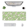 thumbnail image 1 of Rocae Cute Frog for Gaming Mouse Pad, Mouse Pad Large, Office Computer Keyboard Mousepad, Keyboard and Mouse Pad with Stitched Edges,31.5 x 11.8 in, 1 of 5