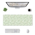 thumbnail image 1 of Rocae Cute Frog for Gaming Mouse Pad, Mouse Pad Large, Office Computer Keyboard Mousepad, Keyboard and Mouse Pad with Stitched Edges,31.5 x 11.8 in, 1 of 5