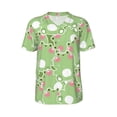 thumbnail image 1 of Rocae Cute Frog2 for Breathable Men's Baseball T-Shirt Fashionable Casual Baseball Jersey, Moisture-wicking Sportswear 4X-Large, 1 of 9
