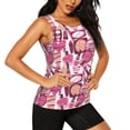 thumbnail image 1 of Rocae Cute Girl for Women's Workout Tank Top Lightweight Sleeveless Fit Tops- Moisture-Wicking, BreathableSmall, 1 of 9