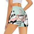 thumbnail image 1 of Rocae Cute Panda for Women's Athletic Shorts Quick Dry Workout Hiking Shorts With Pockets for Running, Yoga, Gym, Sports X-Large, 1 of 9