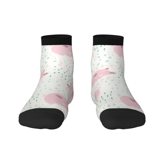 Rocae Cute Pigs for Premium Adult Socks,Comfortable, Breathable, and Durable Socks, Perfect for Everyday Wear