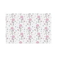 thumbnail image 1 of Rocae Cute Poodle Dog Printed Heat Resistant Place Mats,Classic Hemstitch Cloth Fabric Placemats Imitation Linen Place Mat Table Mats 18x12 inch, 1 of 1