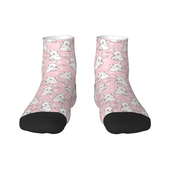 Rocae Cute Rabbit for Premium Adult Socks,Comfortable, Breathable, and Durable Socks, Perfect for Everyday Wear