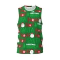 thumbnail image 1 of Rocae Cute Santa for Men's Basketball Jersey Lightweight and Breathable Athletic Tank Top,Quick-Drying Sports Jersey Large, 1 of 9