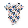 thumbnail image 1 of Rocae Cute Sea Animals for Baby Climbing Clothes Soft Baby Romper for Active Infants Comfortable and Breathable Crawling Jumpsuit Unisex Baby Outfit 3 Months, 1 of 8