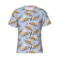 thumbnail image 1 of Rocae Cute Sloth for Men's Moisture-Wicking Crew Tee - T-Shirt for Sports, Outdoor Activities, and Casual Wear3X-Large, 1 of 9
