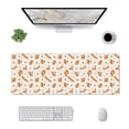 thumbnail image 1 of Rocae Cute Squirrel Fall for Gaming Mouse Pad, Mouse Pad Large, Office Computer Keyboard Mousepad, Keyboard and Mouse Pad with Stitched Edges,31.5 x 11.8 in, 1 of 5