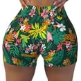 thumbnail image 1 of Rocae Cute Tribal Leopards for Women's Quick-Dry Running Shorts,Ladies Active Athletic Apparel Yoga Workout Gym Running Volleyball Spandex Shorts Small, 1 of 9