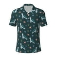 thumbnail image 1 of Rocae Cute Turtle for Men's Short Sleeve Polo Shirt, Quick Drying Performance Moisture Wicking Sports Men's Golf Shirt Medium, 1 of 9