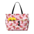 thumbnail image 1 of Rocae Cute Watermelon for Large Women's Waterproof Beach Bag Tote with 7 Pockets Pool Bag for Travel Gym Vacation, 1 of 6
