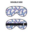 thumbnail image 1 of Rocae Cute White Rabbit for Mask for Women Men, Luxury Eye Cover Eye Shade with Adjustable Strap for Travel, Nap, Meditation, 1 of 7