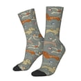 thumbnail image 1 of Rocae Dachshund Dog Bird for Adult Socks Casual Athletic Stretchy Loose Socks for Women Men Non-Slip Middle Tube Socks, 1 of 6