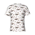 thumbnail image 1 of Rocae Dachshund Dog for Men's Moisture-Wicking Crew Tee - T-Shirt for Sports, Outdoor Activities, and Casual WearSmall, 1 of 9