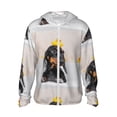 thumbnail image 1 of Rocae Dachshund Sitting in Bathtub Print Breathable Sun Protection Hoodie Quick-Dry Lightweight Long Sleeve Hoodie Unisex Running Sports Shirt Large, 1 of 1