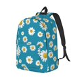 thumbnail image 1 of Rocae Daisies Flowers for Durable Canvas Backpack Leisure Large Bag Travel Rucksack Multi-function Backpack Medium, 1 of 8