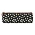 thumbnail image 1 of Rocae Daisies Flowers for Leather Pencil Case - Zippered Pen Case Stationery Bag Zipper Pouch Pencil Holder For Men Women Businessmen And Artists, 1 of 5