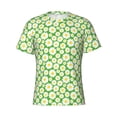 thumbnail image 1 of Rocae Daisies Flowers for Men's Moisture-Wicking Crew Tee - T-Shirt for Sports, Outdoor Activities, and Casual Wear3X-Large, 1 of 9