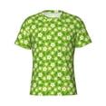 thumbnail image 1 of Rocae Daisies Flowers for Men's Moisture-Wicking Crew Tee - T-Shirt for Sports, Outdoor Activities, and Casual Wear, 1 of 9
