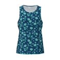 thumbnail image 1 of Rocae Daisies Flowers for Men's Workout Tank Top Men's Running Tank Top Dry Fit Athletic Workout Tank TopsLarge, 1 of 9