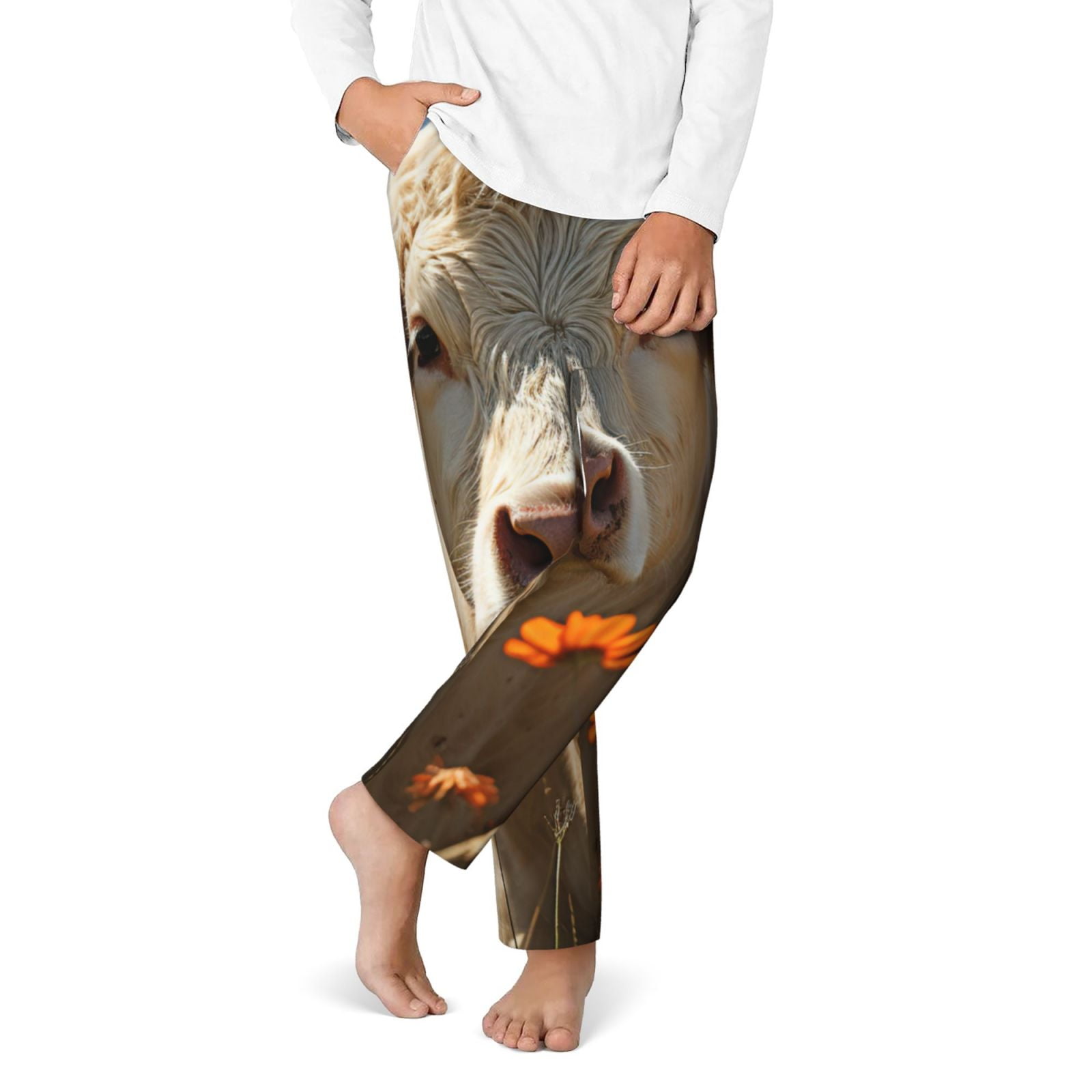 Girls Daisy Smiles Pajama Pants