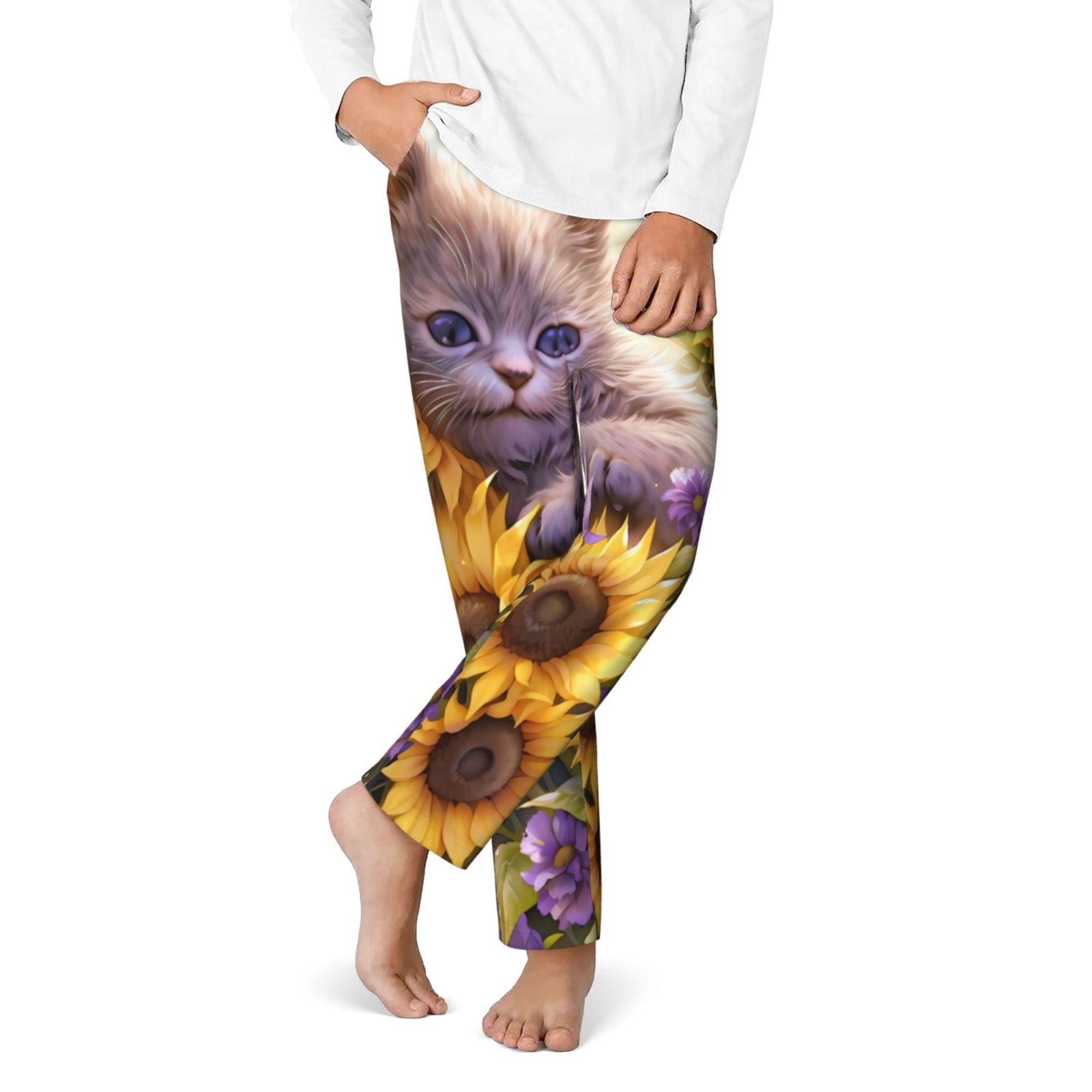 Girls Daisy Smiles Pajama Pants main image 1