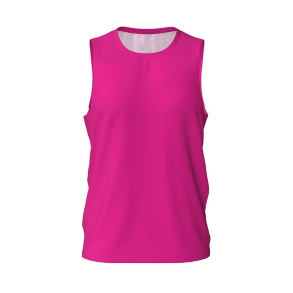 Rocae Darkmagenta for Men's Basketball Jersey Lightweight and Breathable Athletic Tank Top,Quick-Drying Sports Jersey 3X-Large