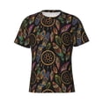 thumbnail image 1 of Rocae Decorative Feathers for Men's Moisture-Wicking Crew Tee - T-Shirt for Sports, Outdoor Activities, and Casual Wear, 1 of 9