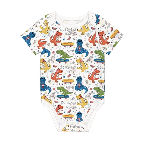 Rocae Dinosaur for Baby Climbing Clothes Soft Baby Romper for Active Infants Comfortable and Breathable Crawling Jumpsuit Unisex Baby Outfit