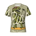 thumbnail image 1 of Rocae Dinosaur for Men's Moisture-Wicking Crew Tee - T-Shirt for Sports, Outdoor Activities, and Casual WearXX-Large, 1 of 9