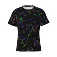 thumbnail image 1 of Rocae Dinosaur for Men's Moisture-Wicking Crew Tee - T-Shirt for Sports, Outdoor Activities, and Casual Wear, 1 of 9