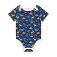 thumbnail image 1 of Rocae Dinosaurs Adventure for Baby Climbing Clothes Soft Baby Romper for Active Infants Comfortable and Breathable Crawling Jumpsuit Unisex Baby Outfit 2 Years, 1 of 8