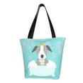 thumbnail image 1 of Rocae Dog In Bathtub for Shoulder Bags for Women Tote Bag for Women with Zipper Closure, 1 of 6