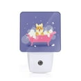thumbnail image 1 of Rocae Dog Washes in a Bath for 0.5W Plug in Night Light, Dusk to Dawn, Bright Nightlight Auto-On/Off-EU, 1 of 7