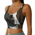 thumbnail image 1 of Rocae Dog Wrapped in Towel 1 for Sports Bra for Women Sports Vest with Performance Stretch and Quick Dry FabricX-Large, 1 of 1