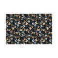thumbnail image 1 of Rocae Dogs Printed Heat Resistant Place Mats,Classic Hemstitch Cloth Fabric Placemats Imitation Linen Place Mat Table Mats 18x12 inch, 1 of 5
