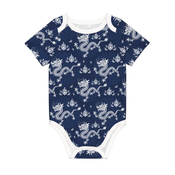Rocae Dragon for Baby Climbing Clothes Soft Baby Romper for Active Infants Comfortable and Breathable Crawling Jumpsuit Unisex Baby Outfit